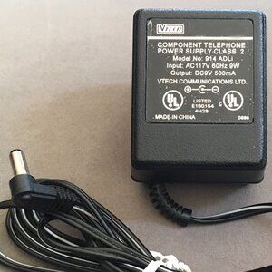 VTECH AC Adapter Wall Charger Power Supply 914ADLi: 9V 500mA